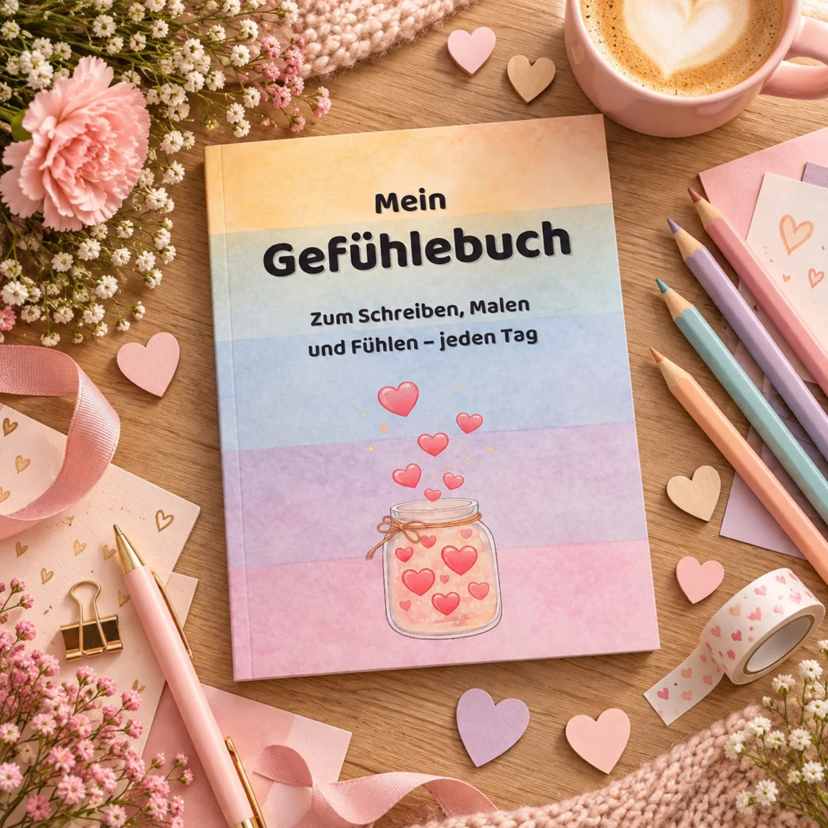 Mein Gefühlebuch – inszeniertes Buchcover